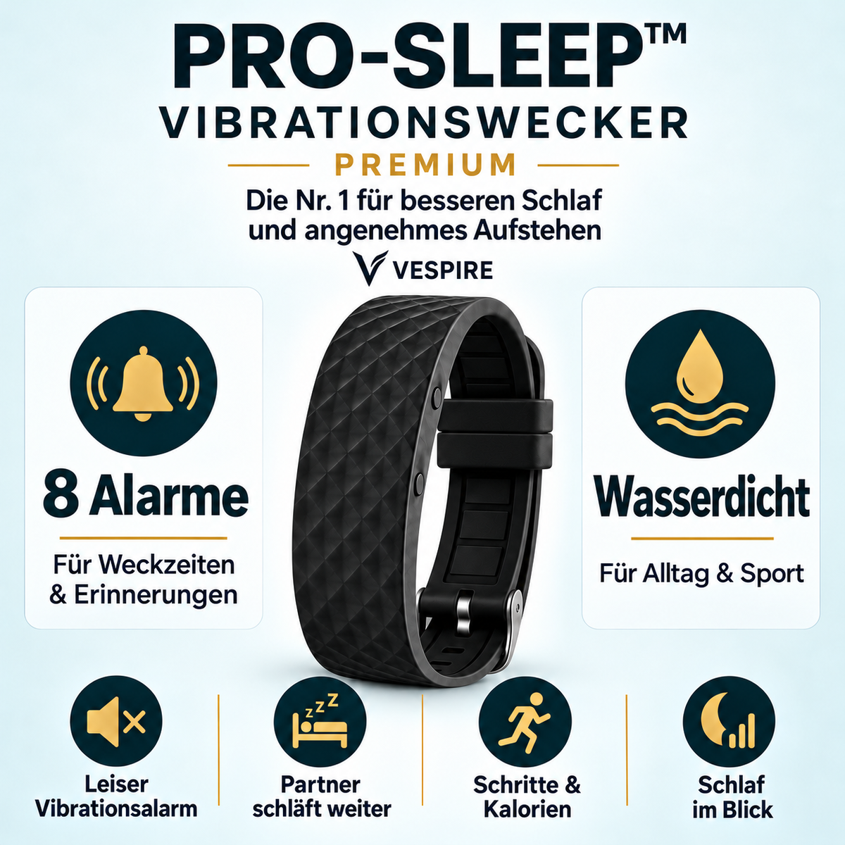 Réveil vibrant PRO-SLEEP™