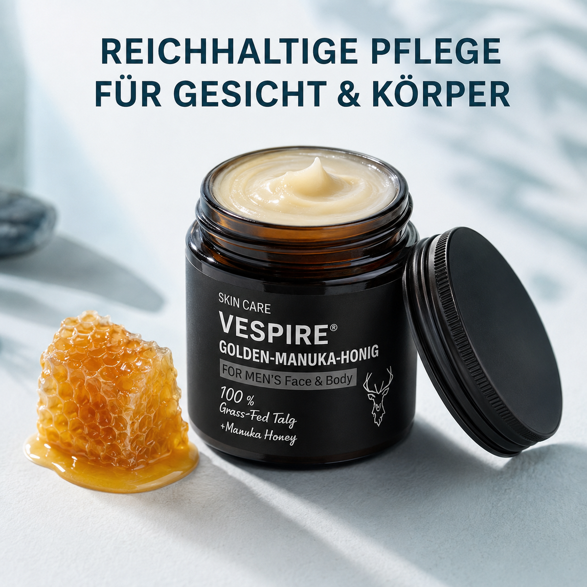 GOLDEN-MANUKA-HONIG™ (60gr) – Material und Textur