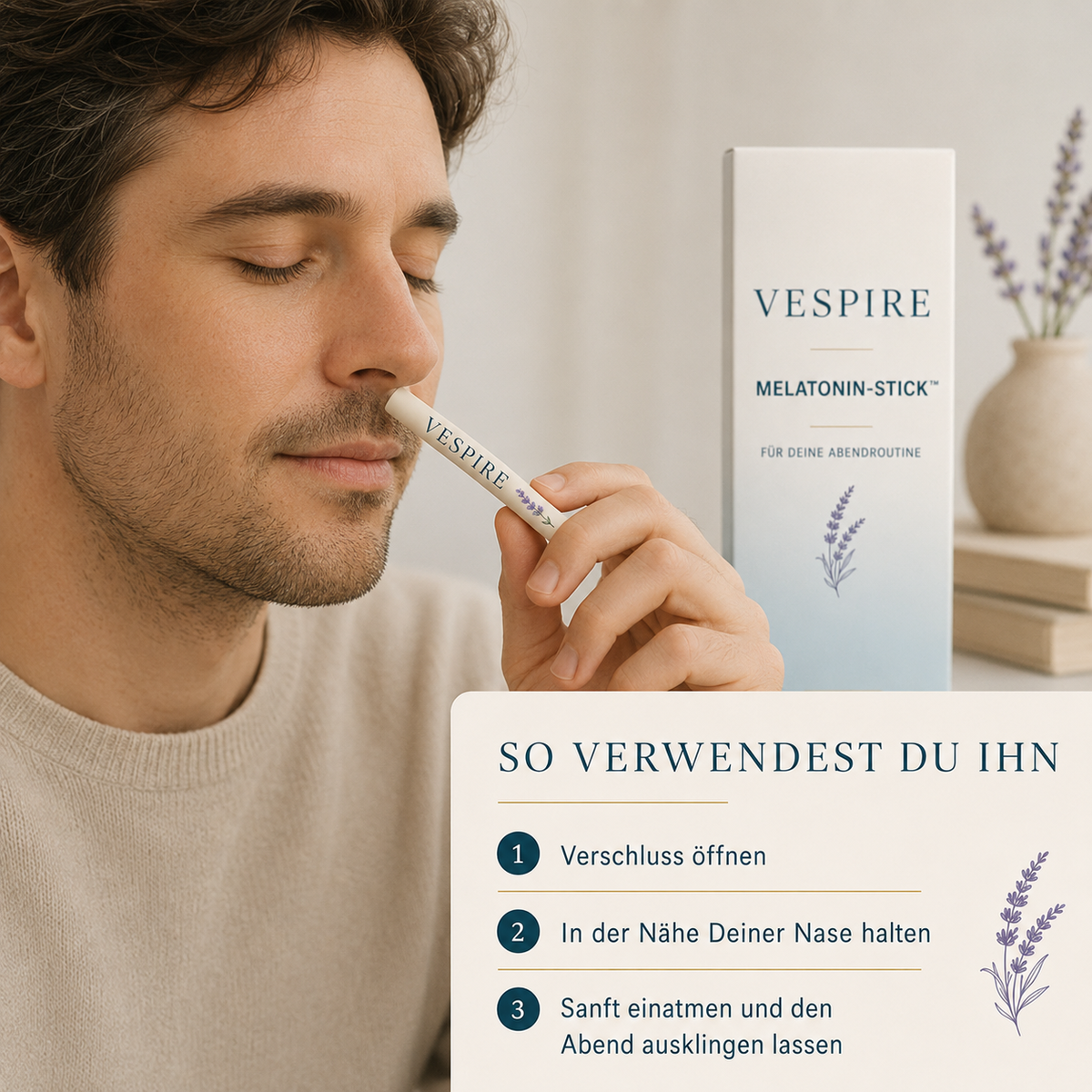 MELATONIN-STICK™ – Anwendung