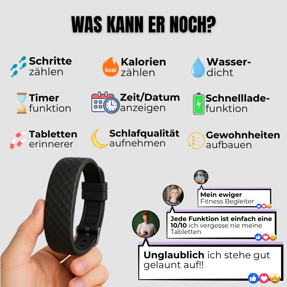 PRO-SLEEP™ Vibrations-Wecker