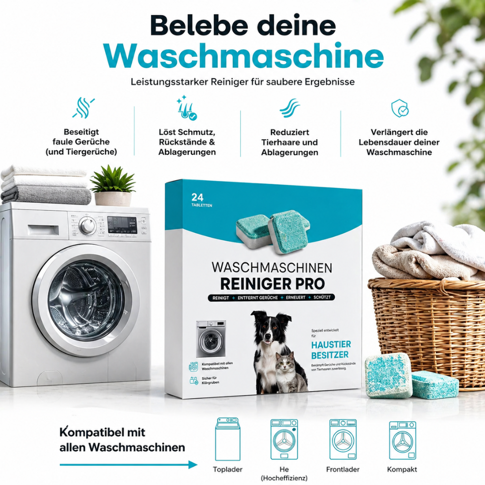 FRESHWASH™ - Premium-Maschinen-Reiniger