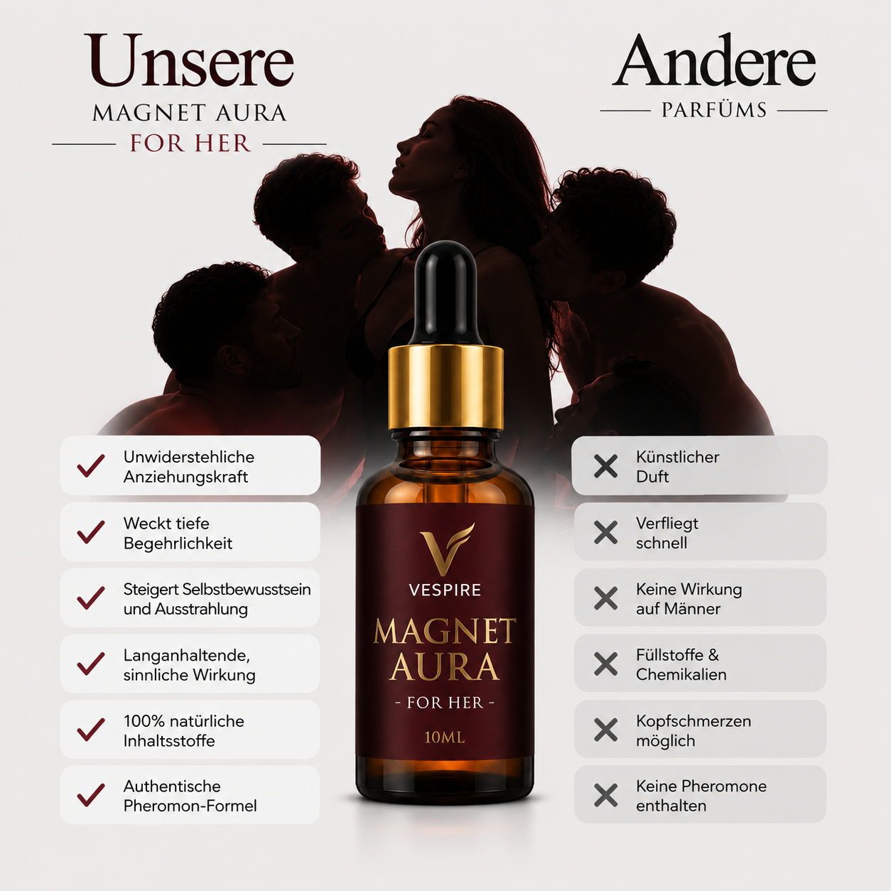 MAGNET-AURA™ FOR HER (Pheromon-Parfümöl)