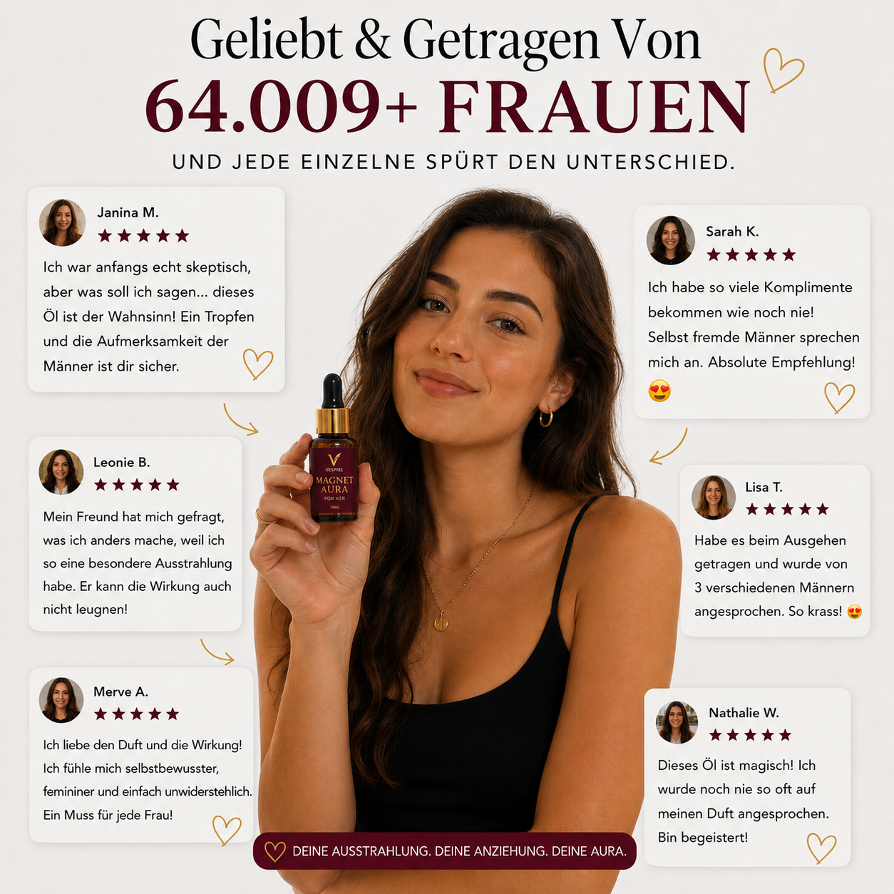 MAGNET-AURA™ FOR HER (Pheromon-Parfümöl)