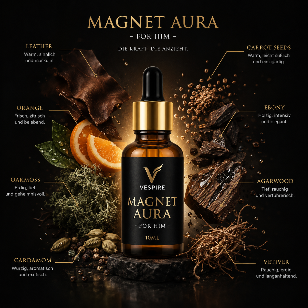 MAGNET-AURA™ FOR HIM (Pheromon-Parfümöl)