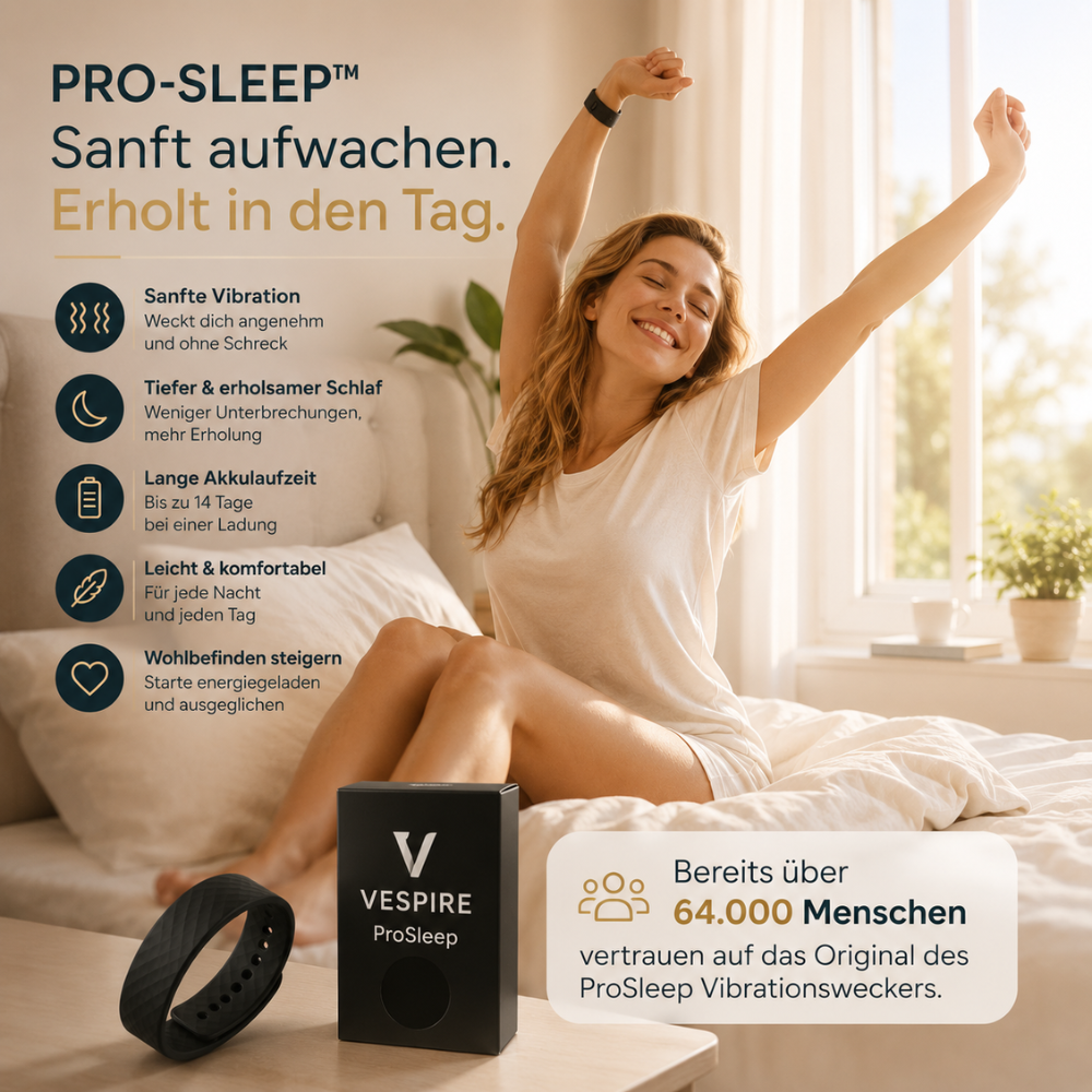 PRO-SLEEP™ Vibrating Alarm Clock