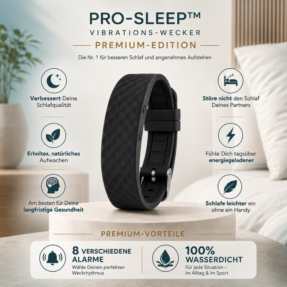 PRO-SLEEP™ Vibrating Alarm Clock