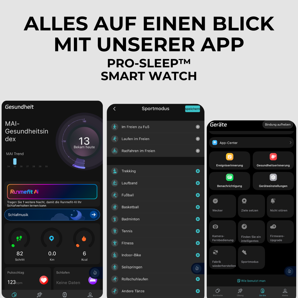 PRO-SLEEP™ Vibrations-Wecker