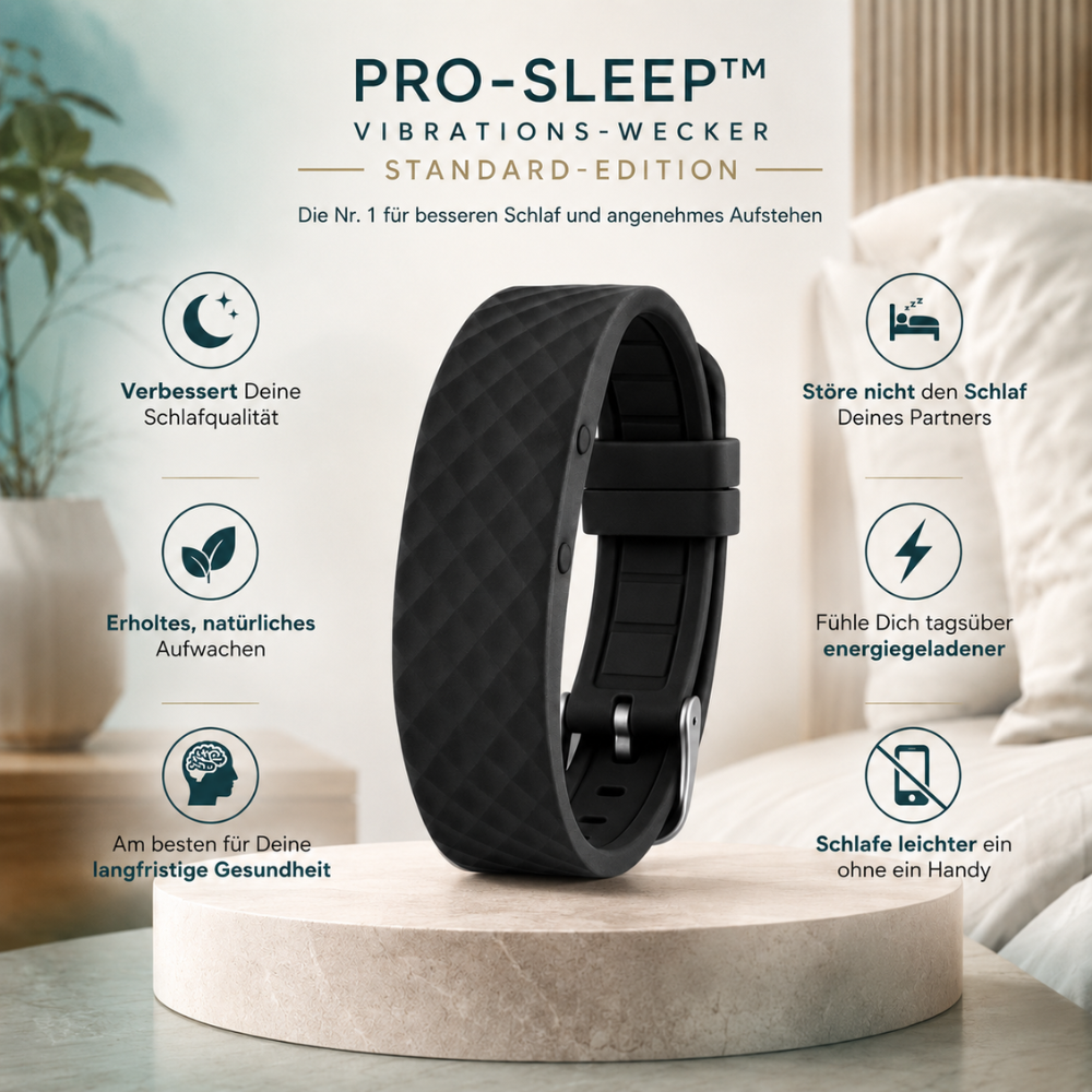 PRO-SLEEP™ Vibrating Alarm Clock