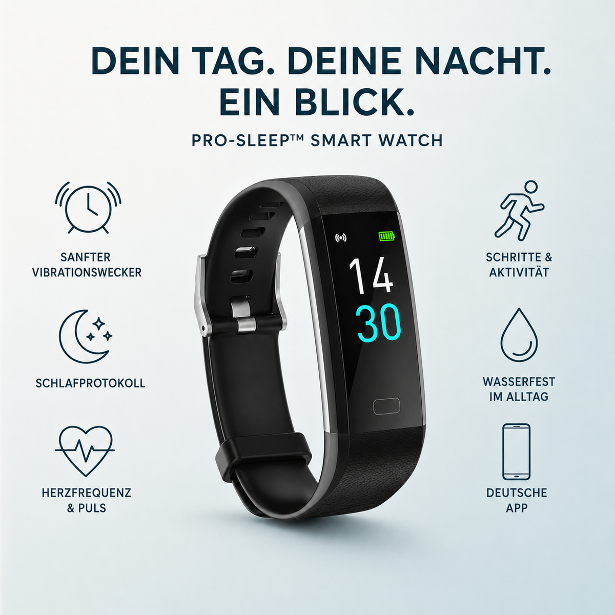 PRO-SLEEP™ - Smart Watch – Vorteile im Überblick