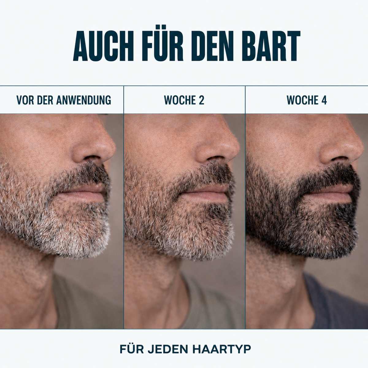 RE-COLOR™ - Anti-Grau-Seife – Anwendung im Bart