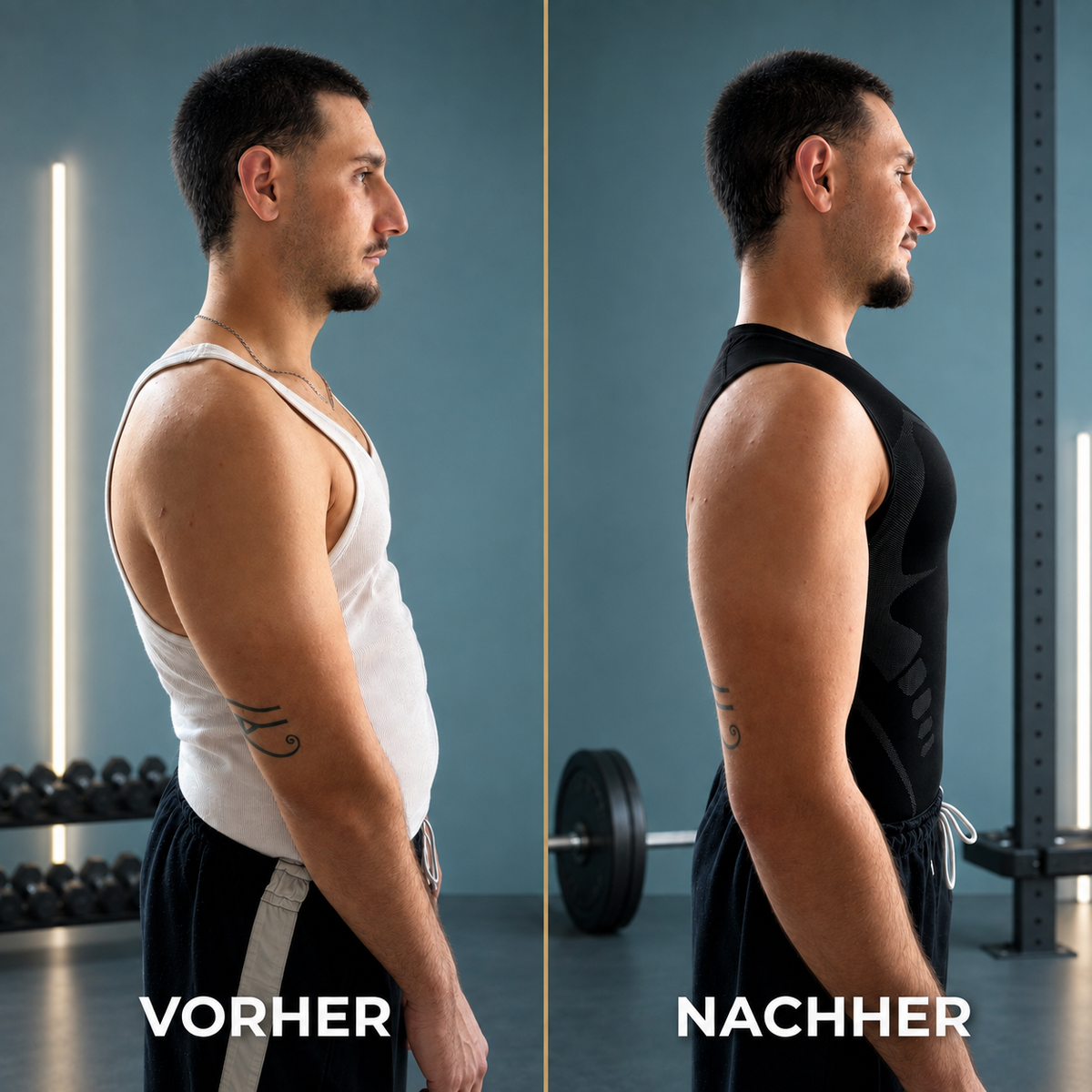 VITAL-VEST™ – Vorher-Nachher-Vergleich