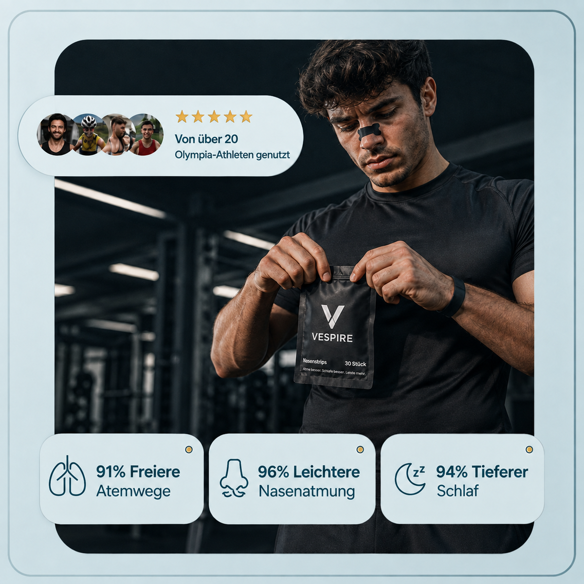 UPGRADE-SCHLAF-PAKET™ – Anwendung beim Sport