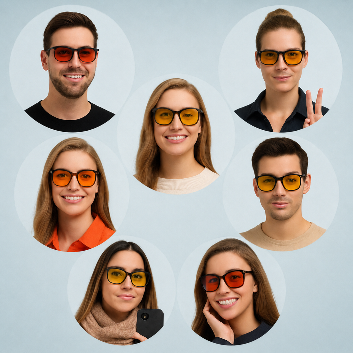 BLAULICHT-FILTER-BRILLE™ – Modelle im Überblick