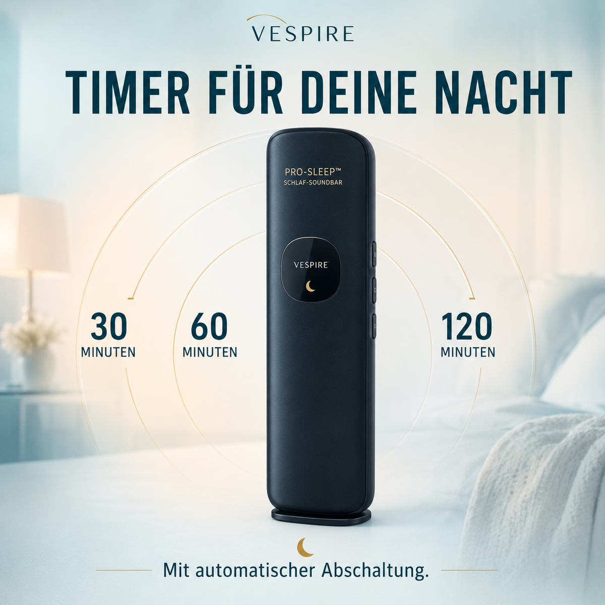 PRO-SLEEP™ - Schlaf-Soundbar – Timer-Funktion