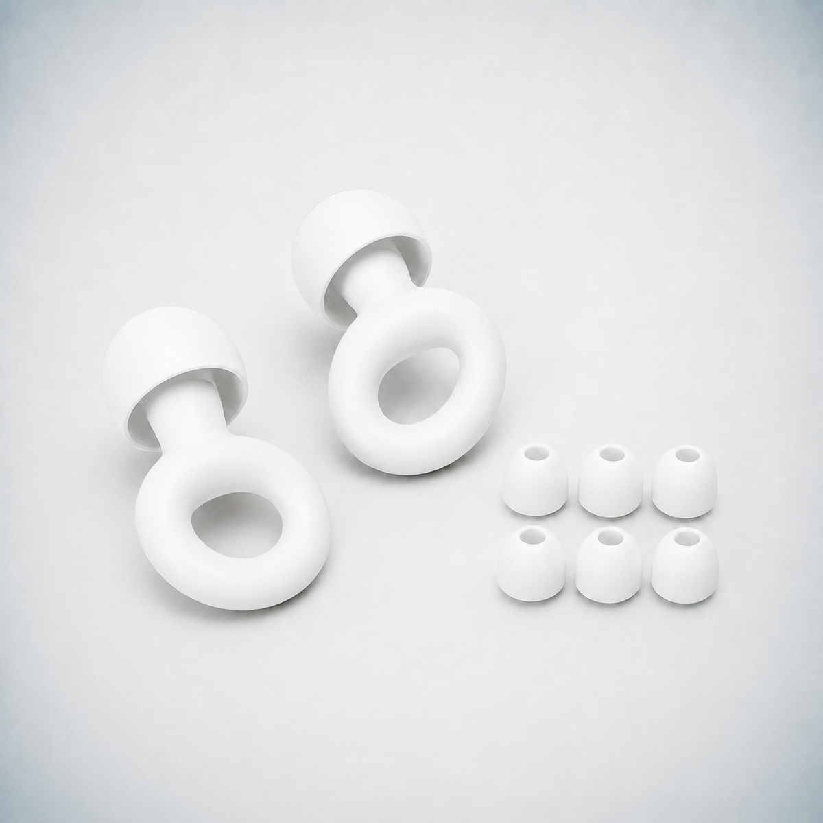 SILENT-EAR-PLUGS™ – Farbvariante Weiß