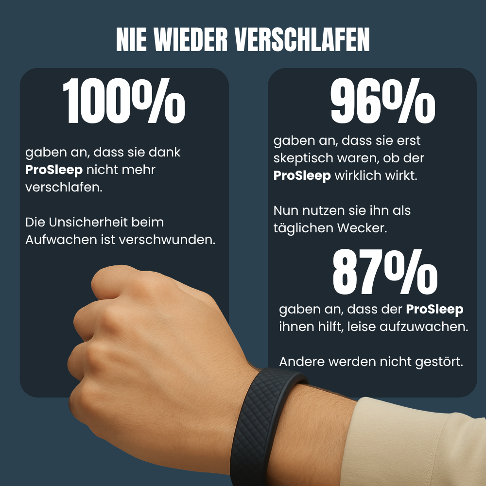 PRO-SLEEP™ Vibrations-Wecker