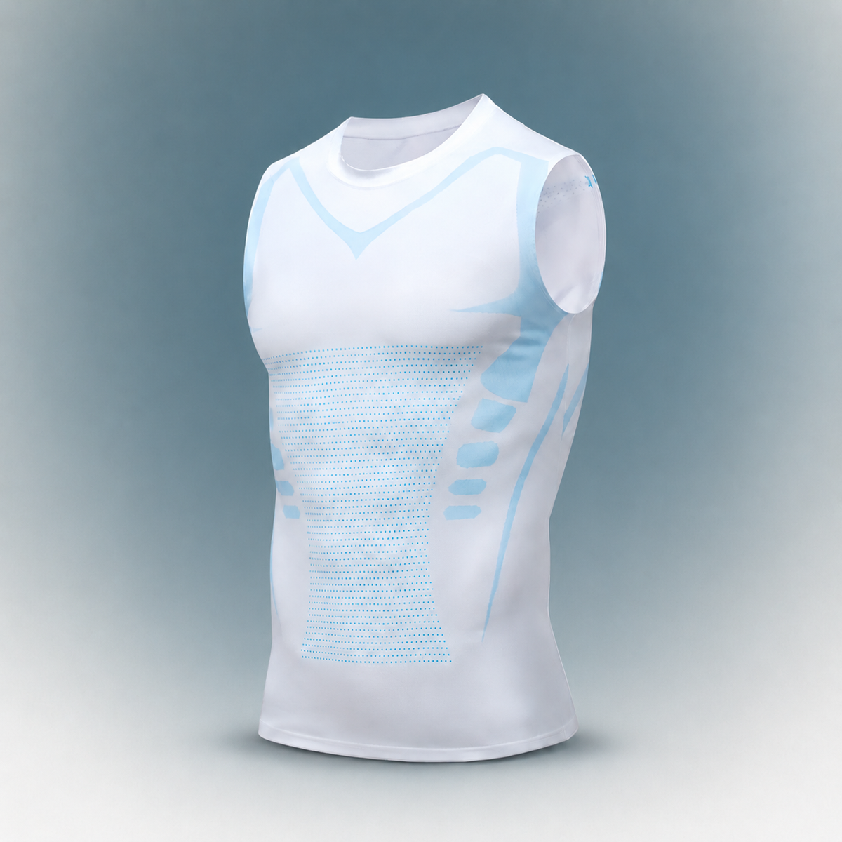 VITAL-VEST™ – Farbvariante Weiß-Blau