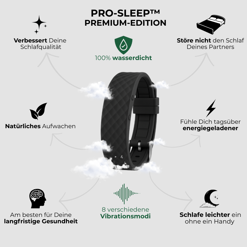 PRO-SLEEP™ Vibrations-Wecker