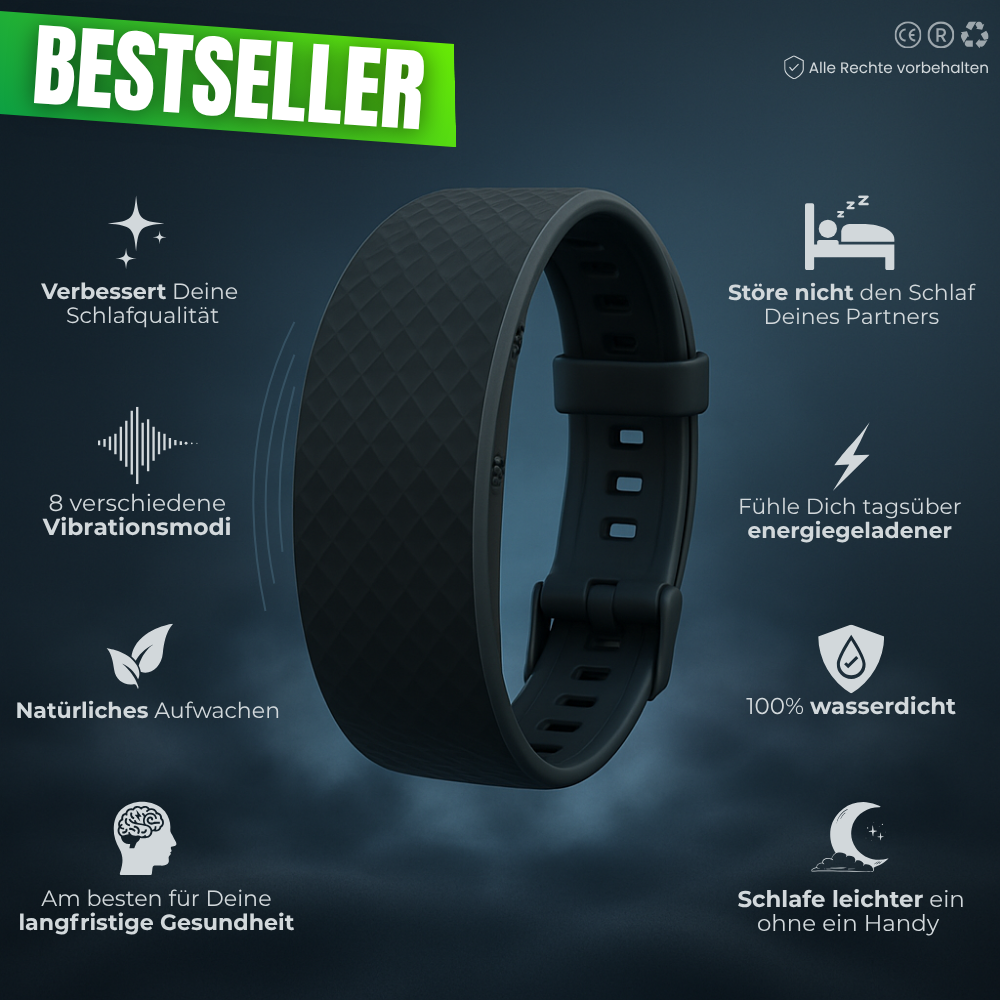 PRO-SLEEP™ Vibrations-Wecker
