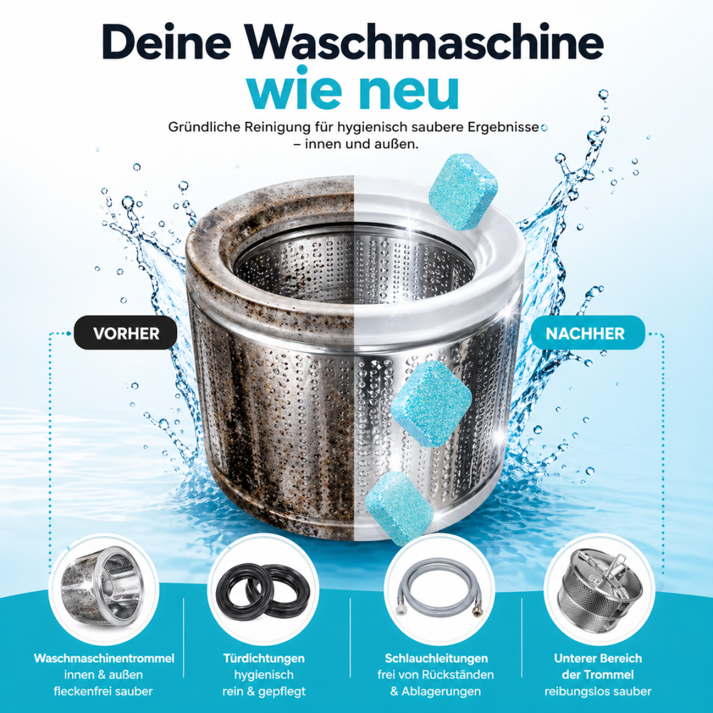 FRESHWASH™ - Premium-Maschinen-Reiniger