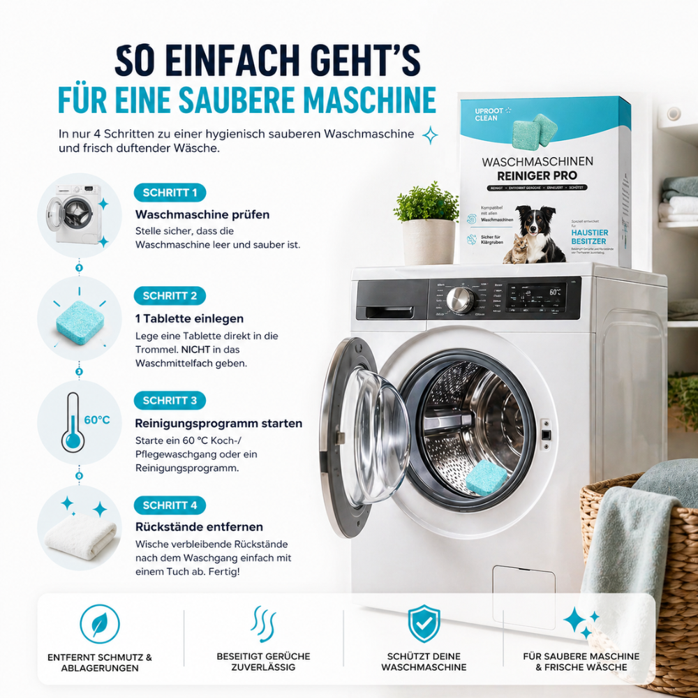 FRESHWASH™ - Premium-Maschinen-Reiniger