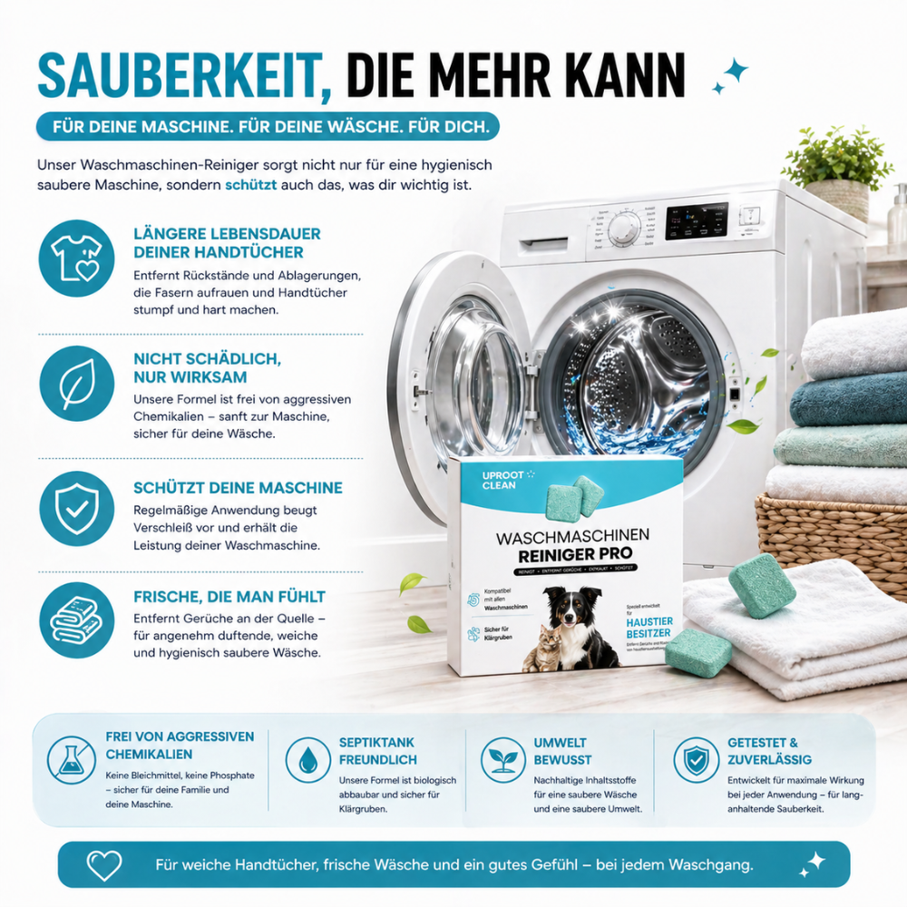 FRESHWASH™ - Premium-Maschinen-Reiniger