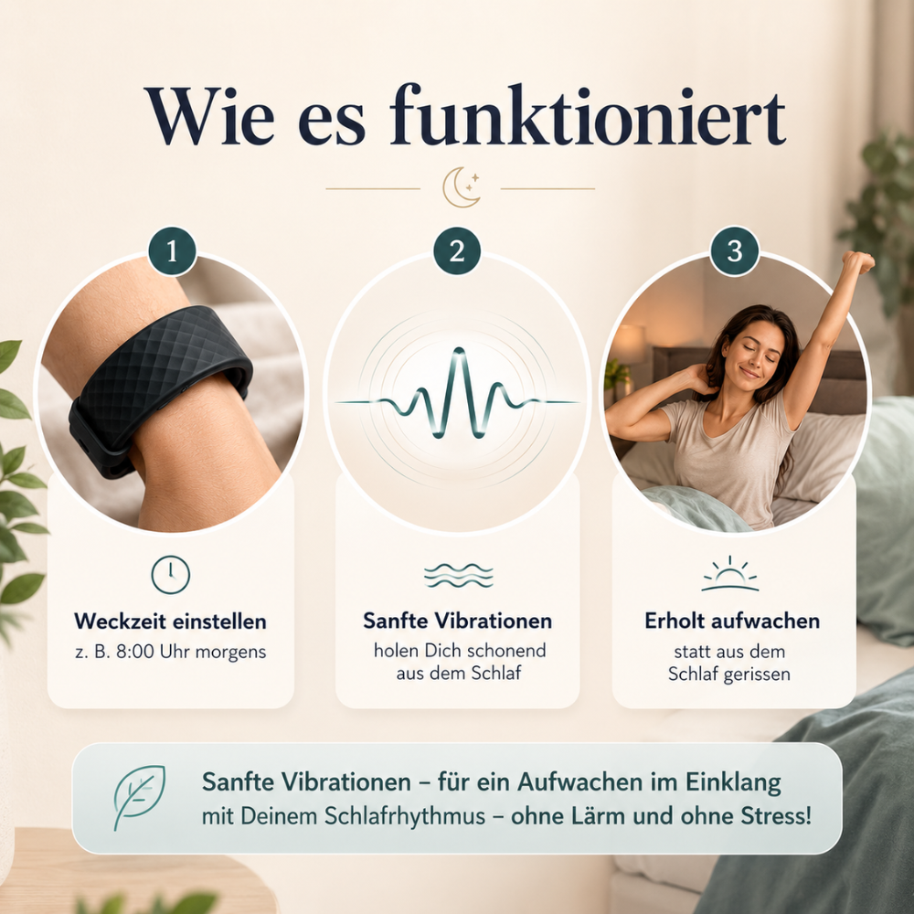 PRO-SLEEP™ Vibrating Alarm Clock
