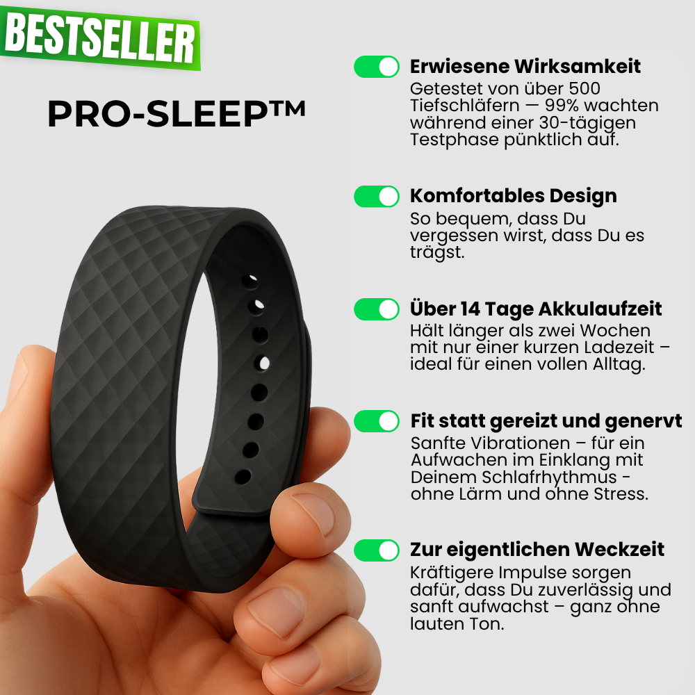 PRO-SLEEP™ Vibrations-Wecker