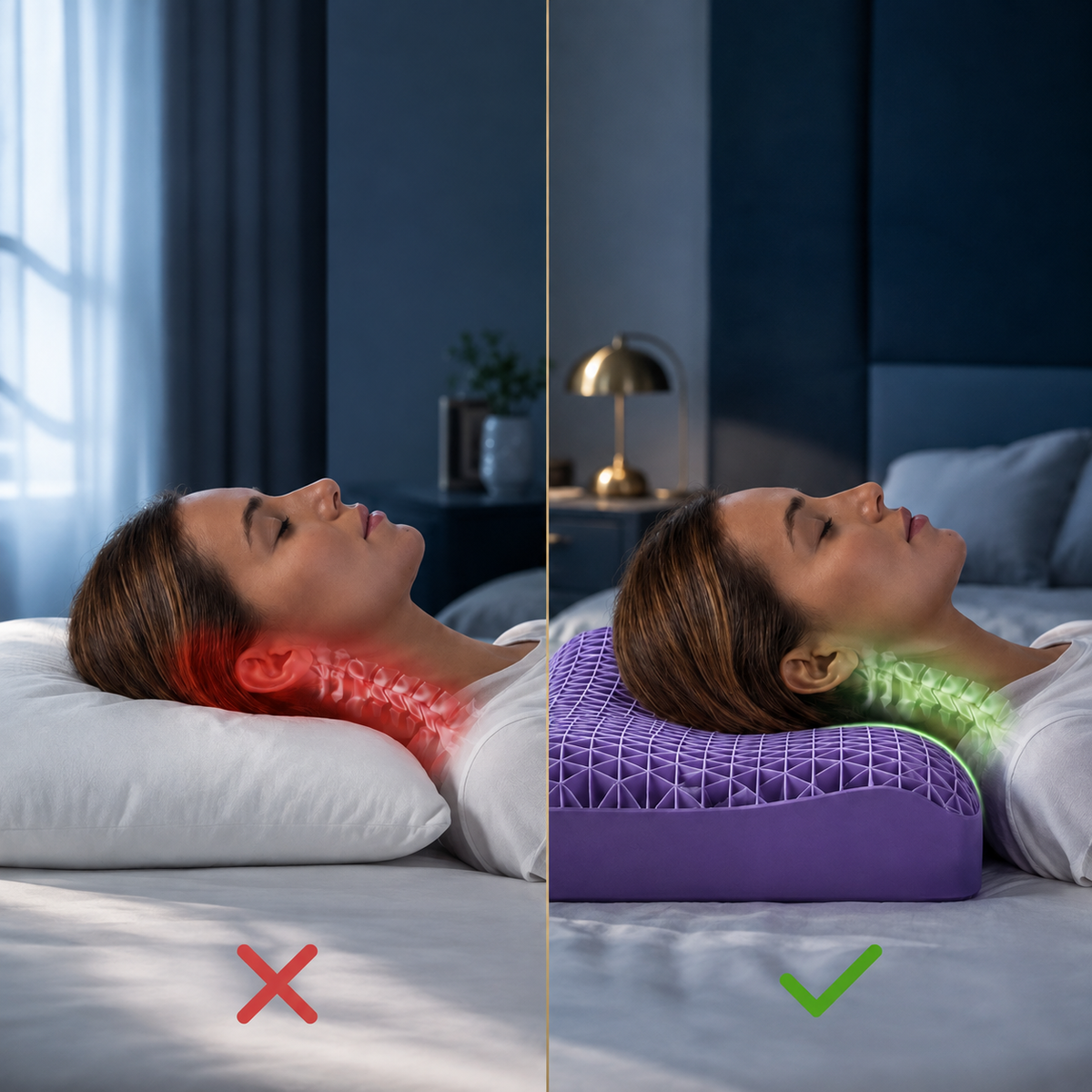 ERGO-SLEEP™ - Ergonomisches Komfortkissen – Produktansicht 2