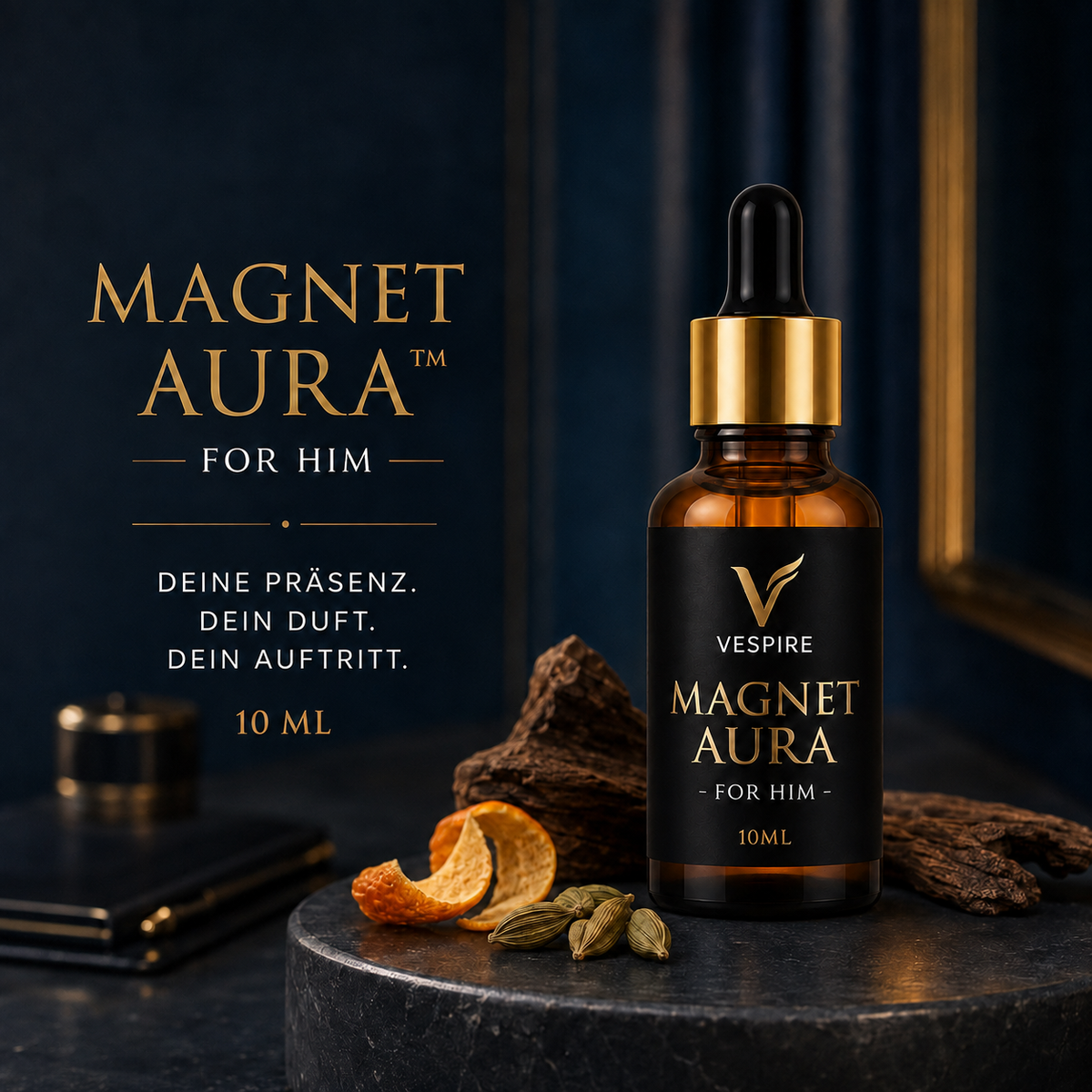 MAGNET-AURA™ FOR HIM (Pheromon-Parfümöl) – Produktansicht 1